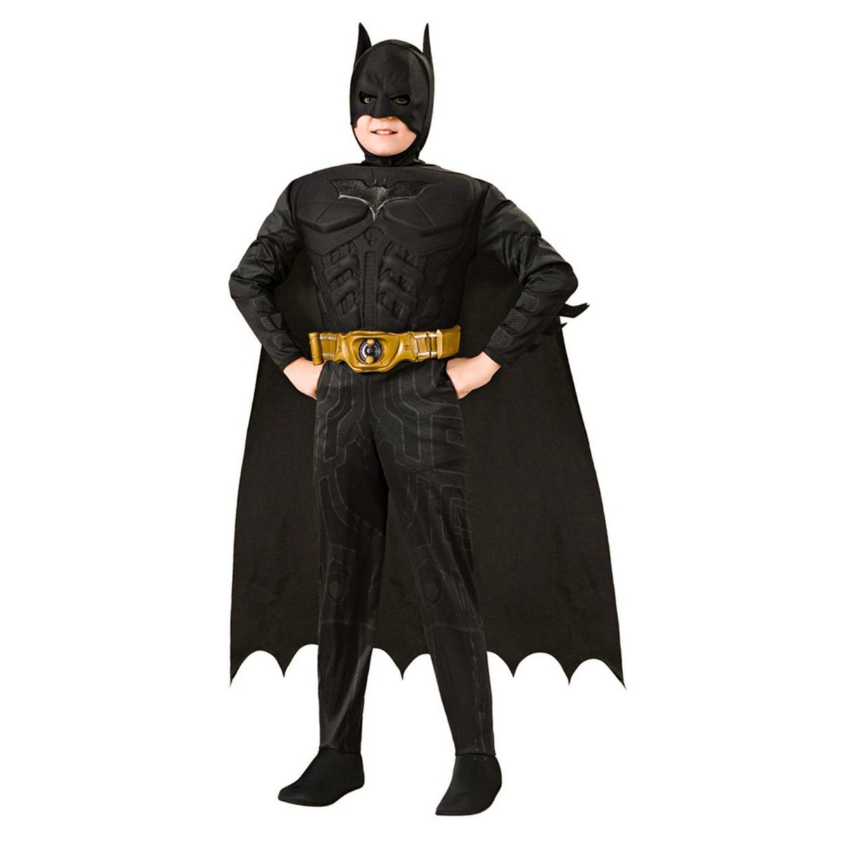 Rubie's Déguisement Batman : Panoplie luxe 3D - 5/7 ans (110 à 122 cm)