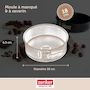 Voir la diapositive 3 : ZENKER Set comprenant 1 Moule à manqué et à savarin 18 cm, 1 spatule Zenker et 2 bols à mixer en inox Fackelmann
