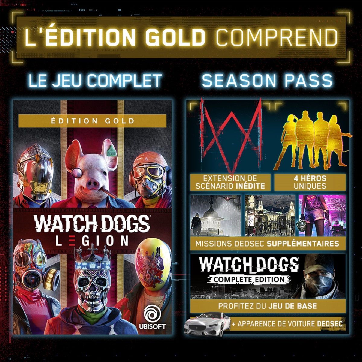 Watch Dogs Legion Edition Gold PS4