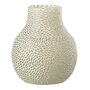 Paris Prix Vase Mosaïque en Verre  Mira  21cm Blanc & Gris