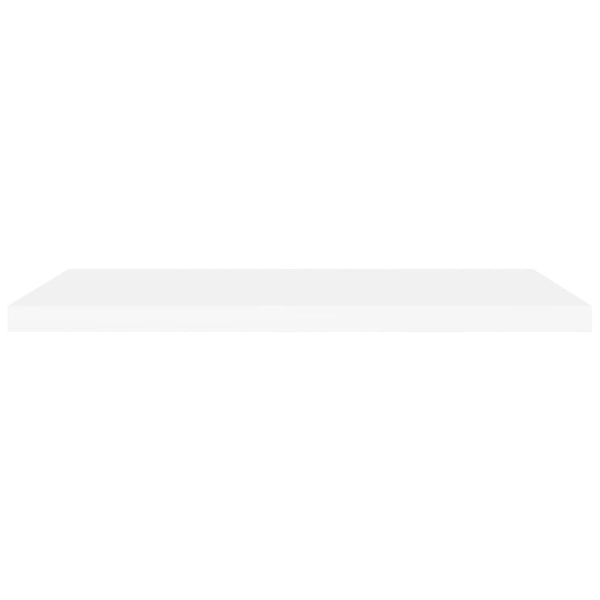Voir la diapositive 4 : VIDAXL Etagere murale flottante blanc 90x23,5x3,8 cm MDF