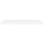 Voir la diapositive 4 : VIDAXL Etagere murale flottante blanc 90x23,5x3,8 cm MDF