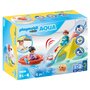 Voir la diapositive 1 : PLAYMOBIL 70635 - Ilôt avec toboggan aquatique