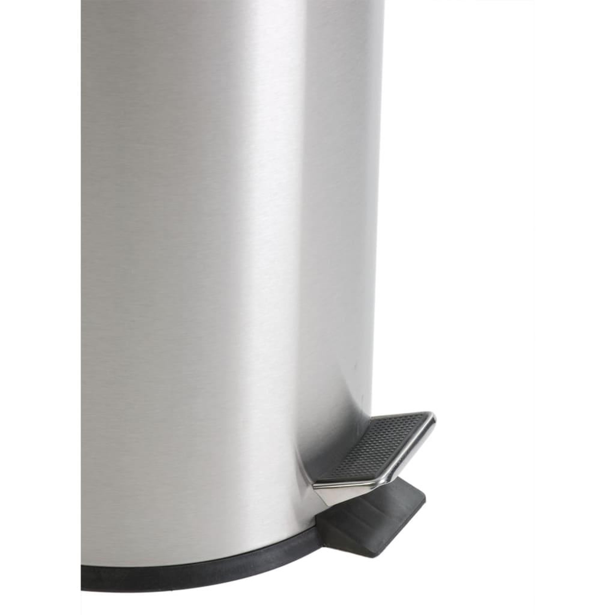 Voir la diapositive 2 : EKO EKO Poubelle a pedale Classic 30 L Argente mat
