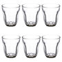 Voir la diapositive 1 : SECRET DE GOURMET Lot de 6 Verres à Thé  Baroque  10cl Transparent