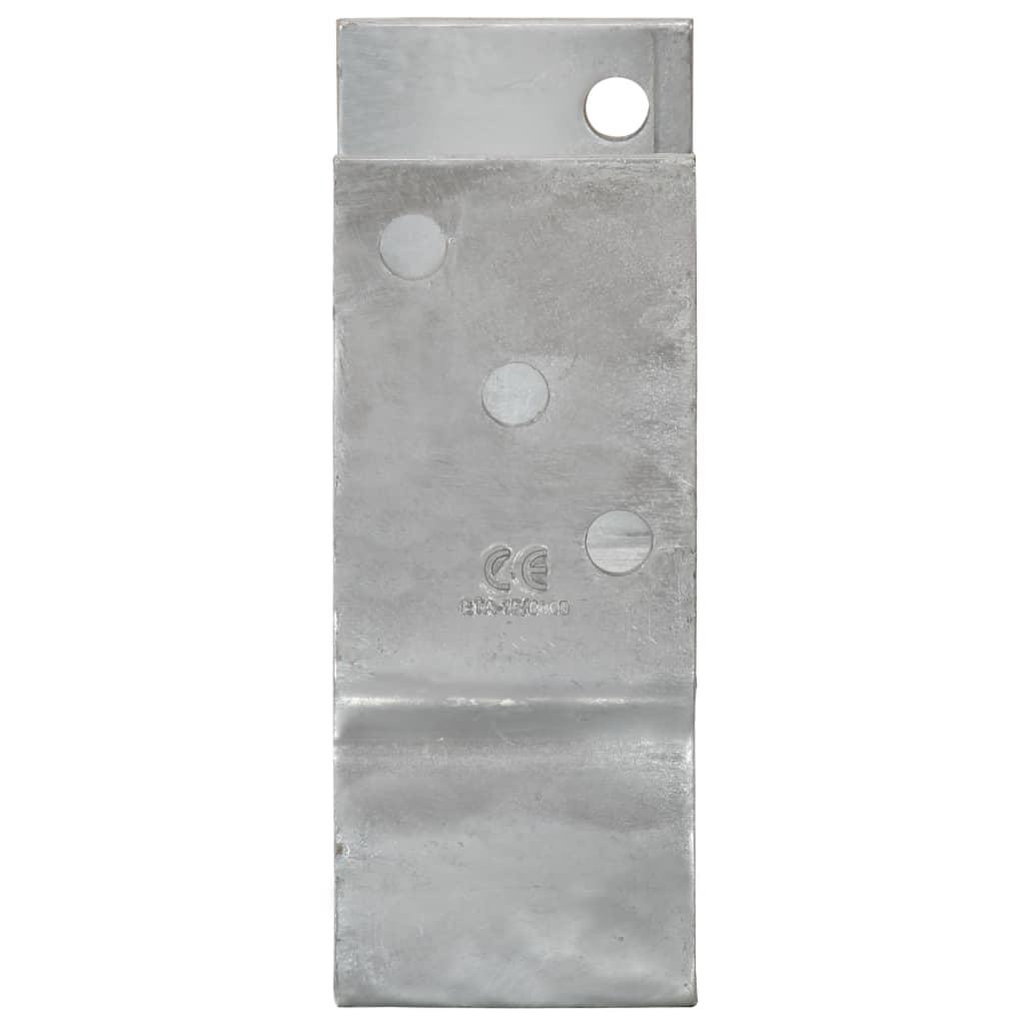 Voir la diapositive 4 : VIDAXL Piquets de cloture 12 pcs argente 9x6x15 cm acier galvanise