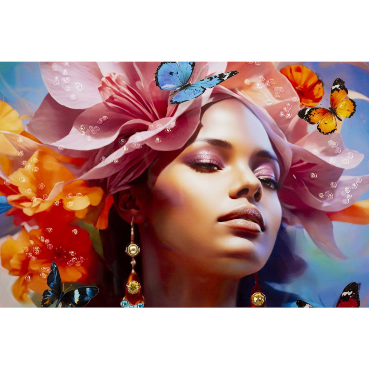 Paris Prix Tableau Peinture  Marty II  62x92cm Multicolore