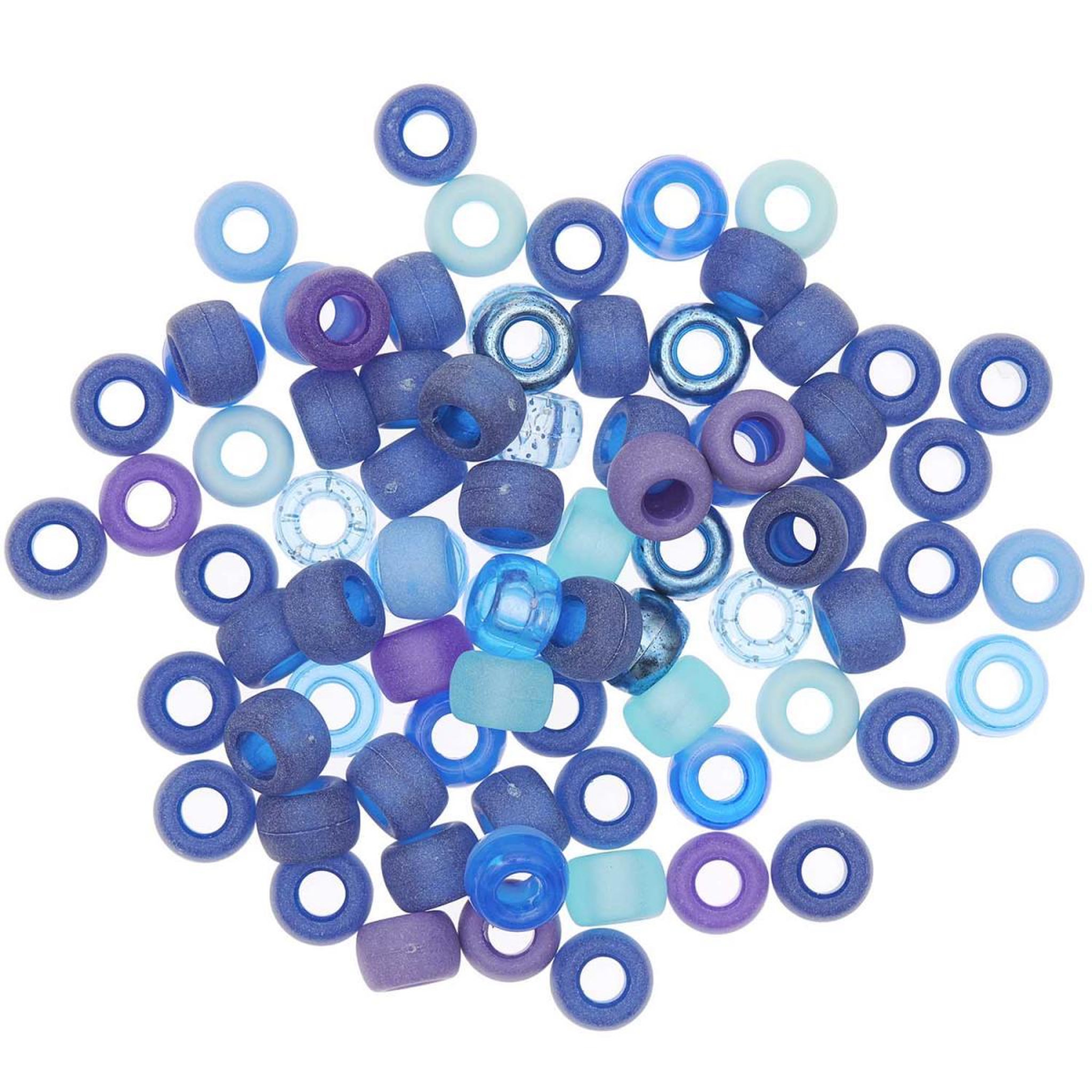 Voir la diapositive 2 : RICO DESIGN Itoshii pack de 80 perles Ponii bleu mix