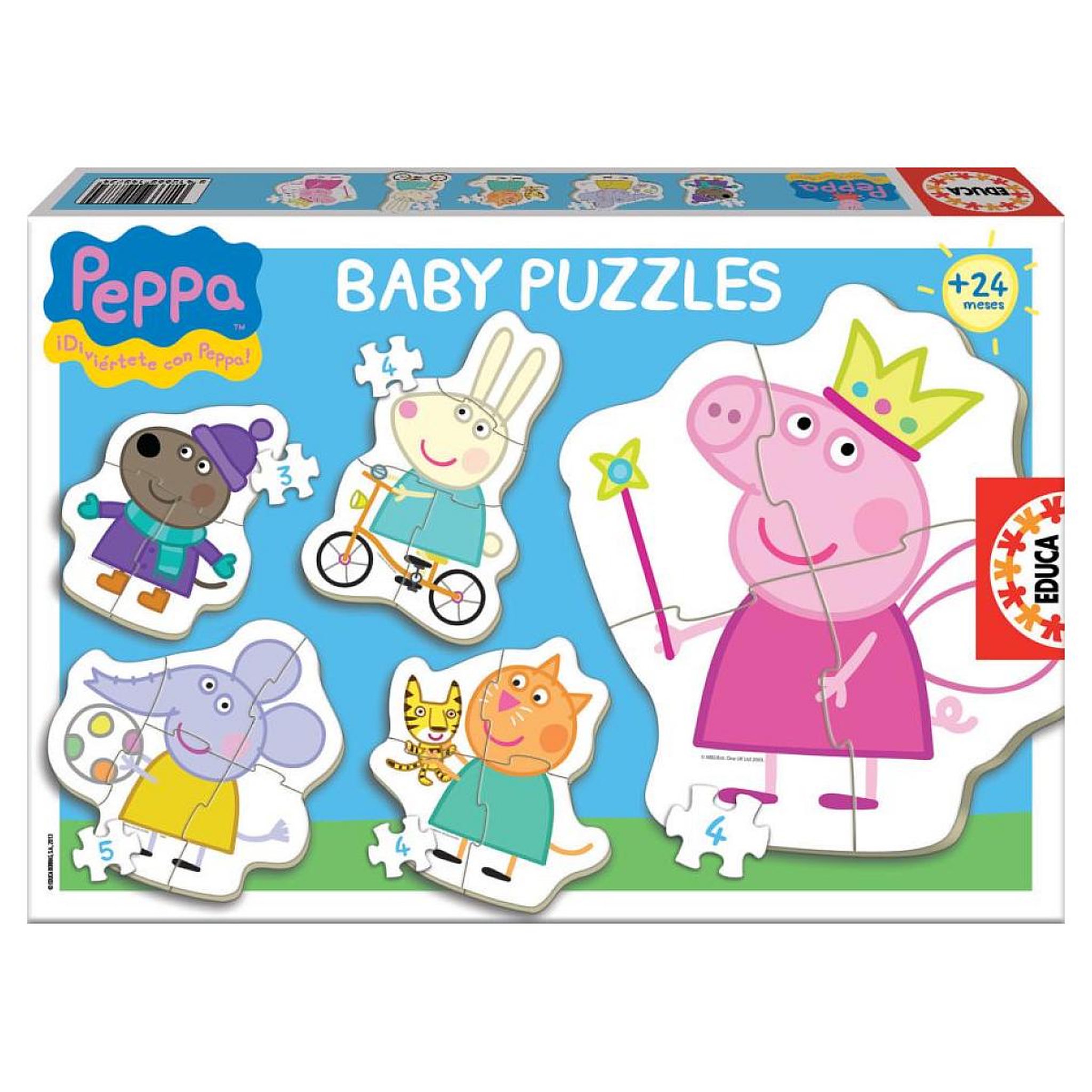 EDUCA Baby puzzles peppa pig a partir de 24 mois