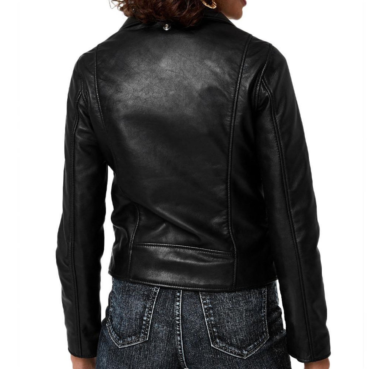 Schott Veste en cuir Noir Femme Schott Lcw8615