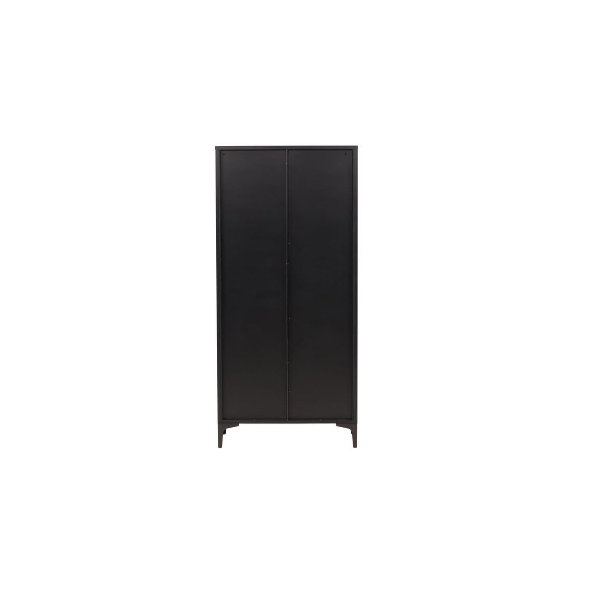Voir la diapositive 4 : Paris Prix Armoire design 2 portes  piring  85cm noir