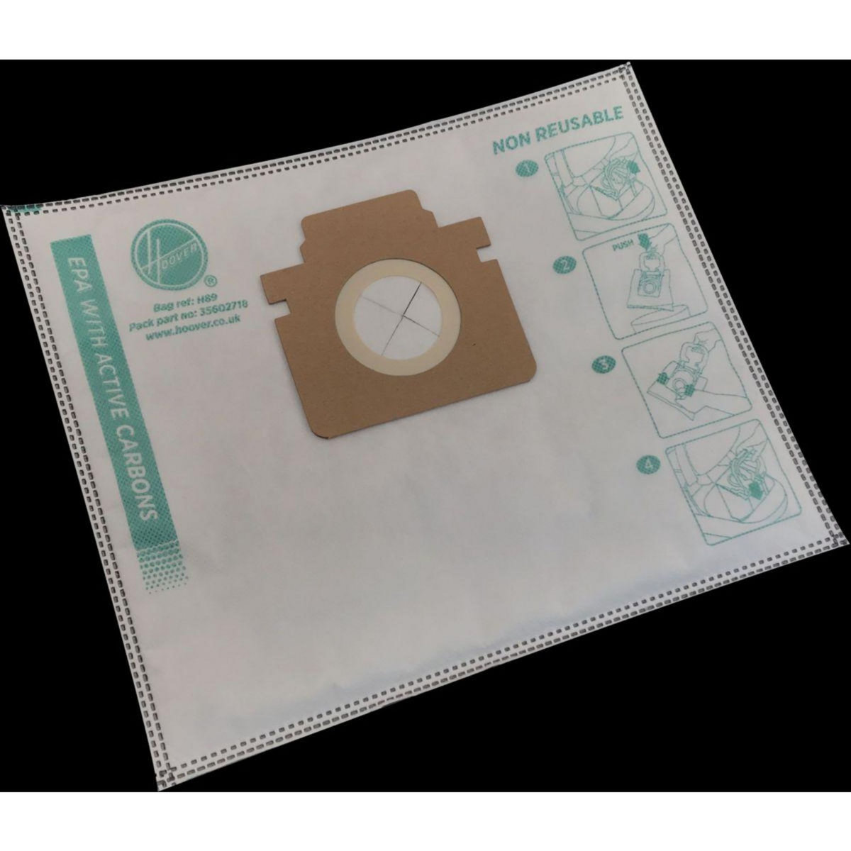 HOOVER Sac aspirateur Microfibres H-Energy 500-H89