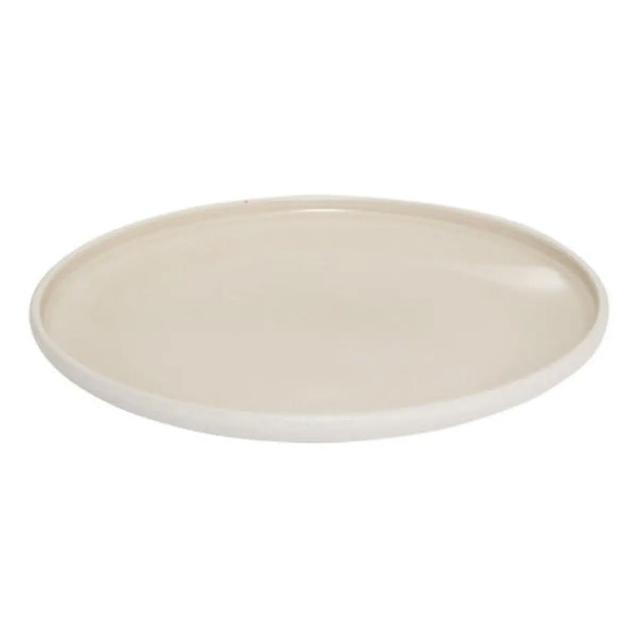 Voir la diapositive 2 : SECRET DE GOURMET Lot de 6 assiettes à dessert  chiara  20cm beige