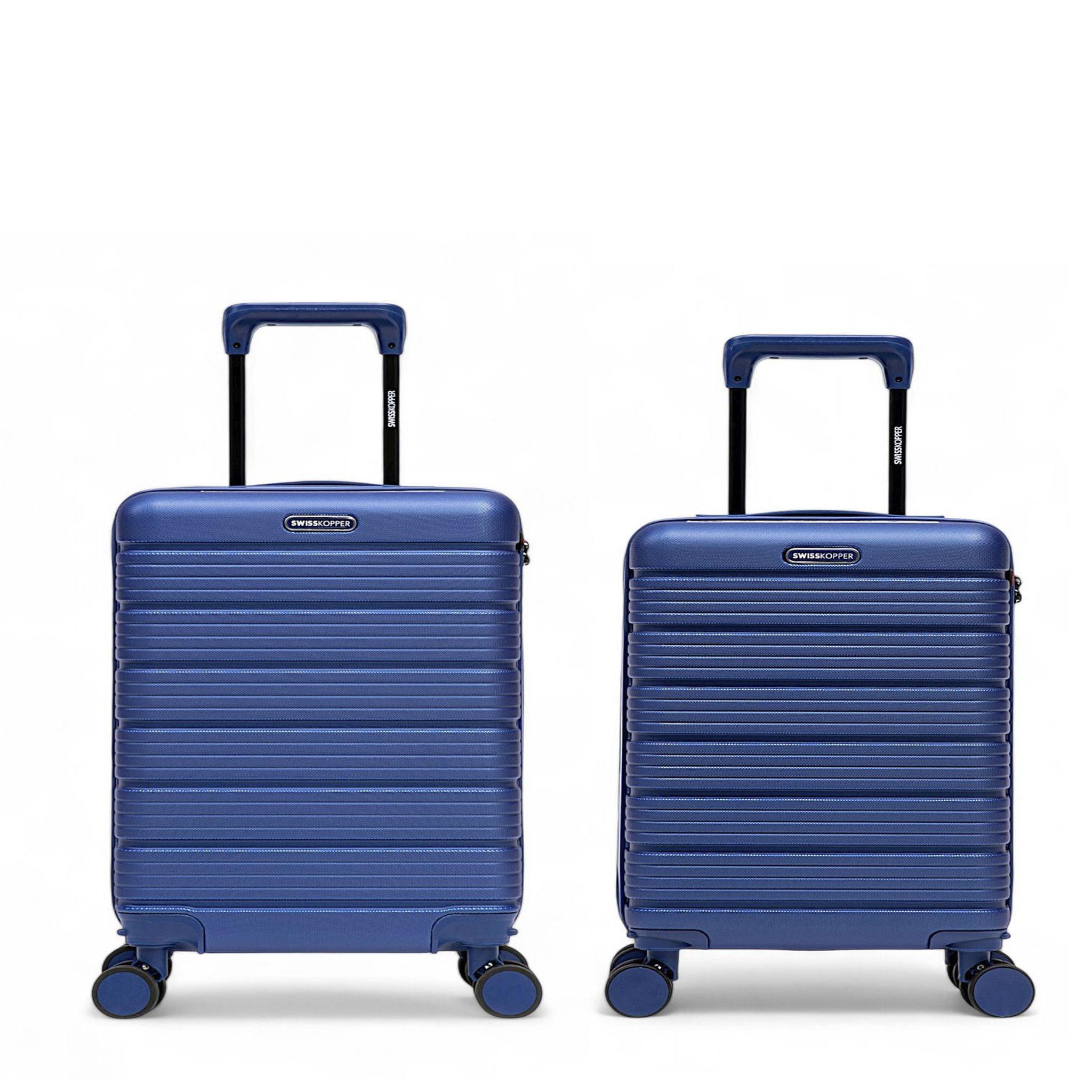 SWISS KOPPER Lot de 2 Valises Rigides Cabine et Cabine XS LUGANO