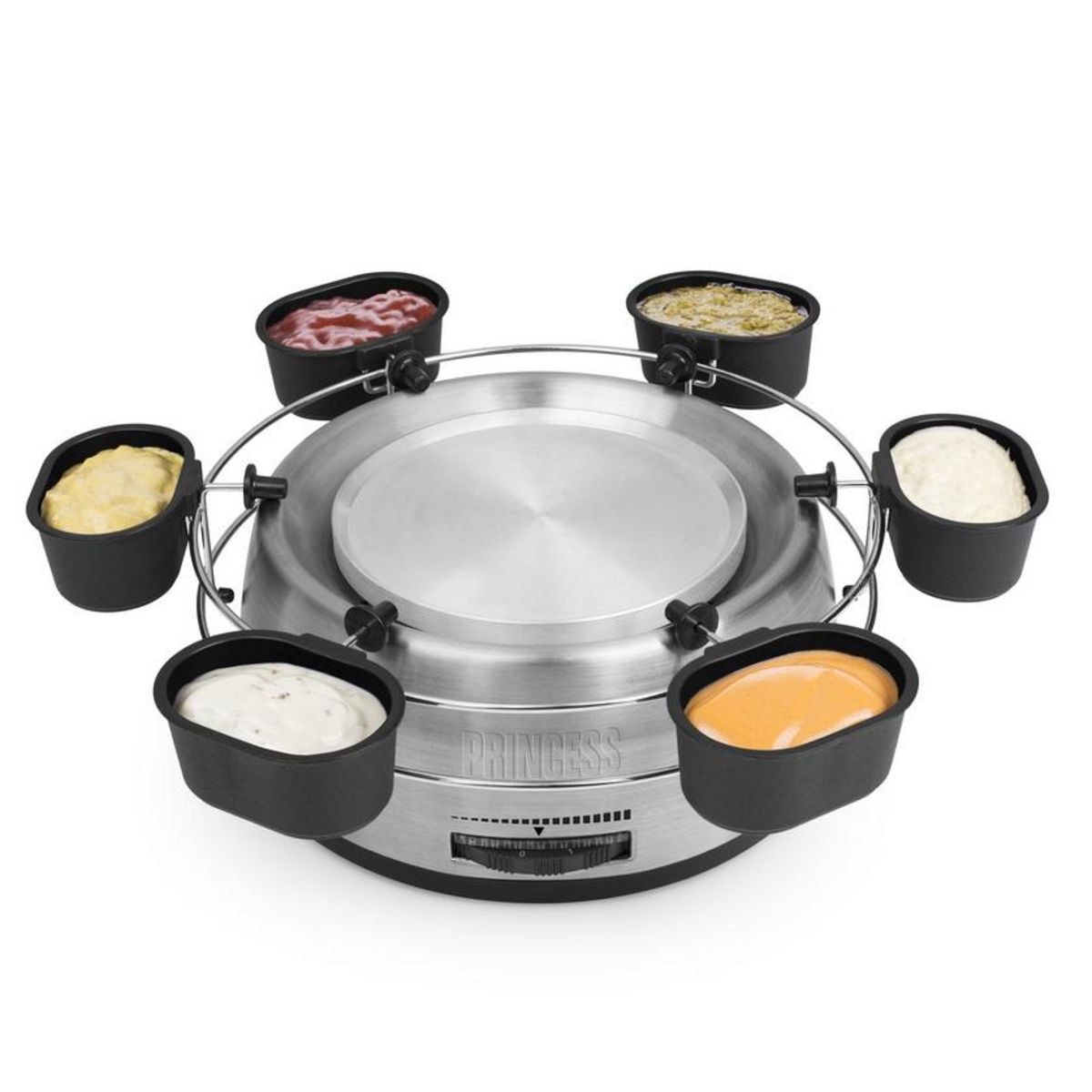PRINCESS Kit appareil à fondue 8 fourchettes inox - 172680-01-001