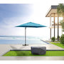 Voir la diapositive 2 : Habitat et Jardin Parasol déporté  Sun 4  - 3 x 4 m - Bleu