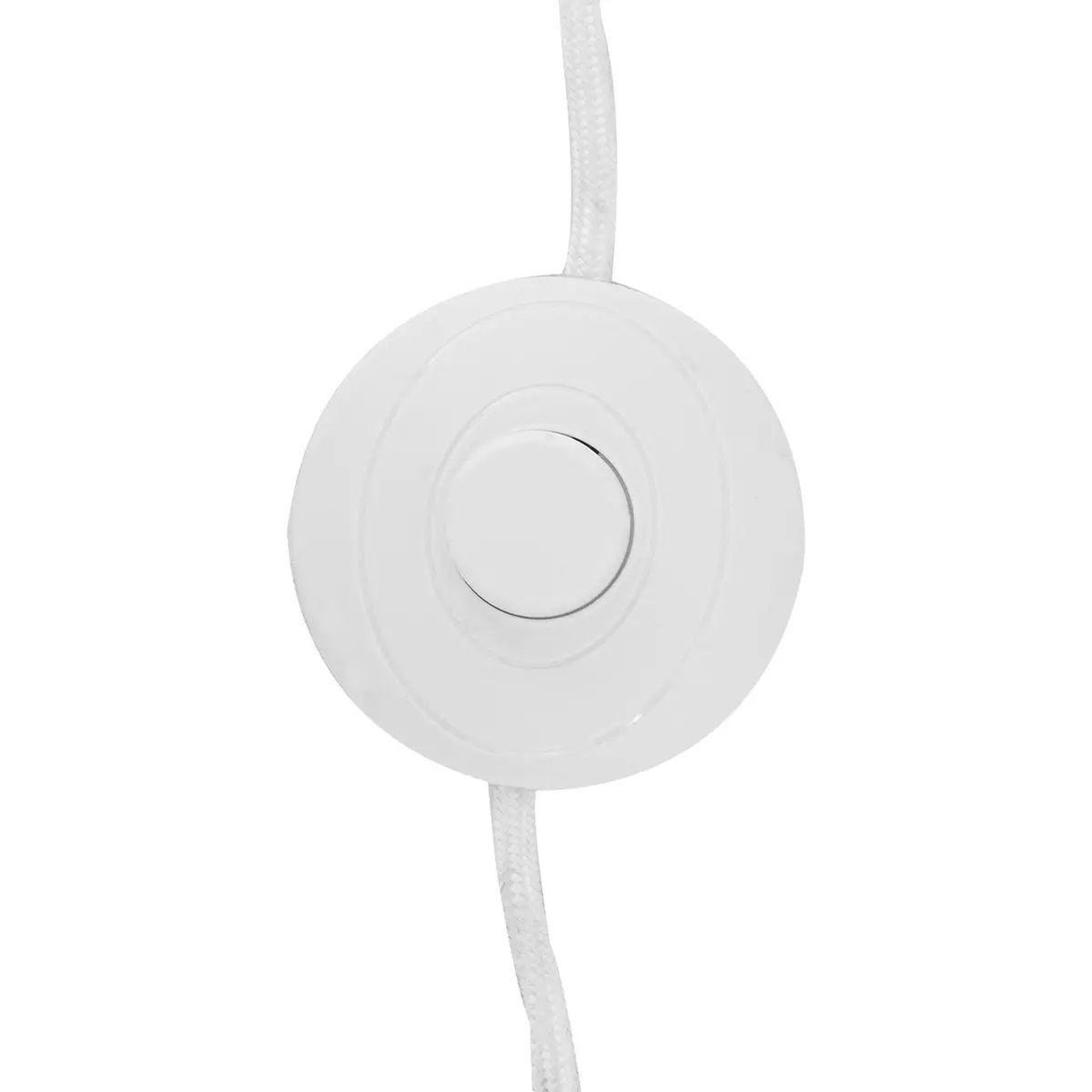 Voir la diapositive 3 : ATMOSPHERA Lampadaire en tissu  eira  115cm blanc