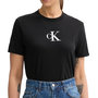 Voir la diapositive 1 : CALVIN KLEIN JEANS T-Shirt Noir Femme Calvin Klein Jeans LV047E804G