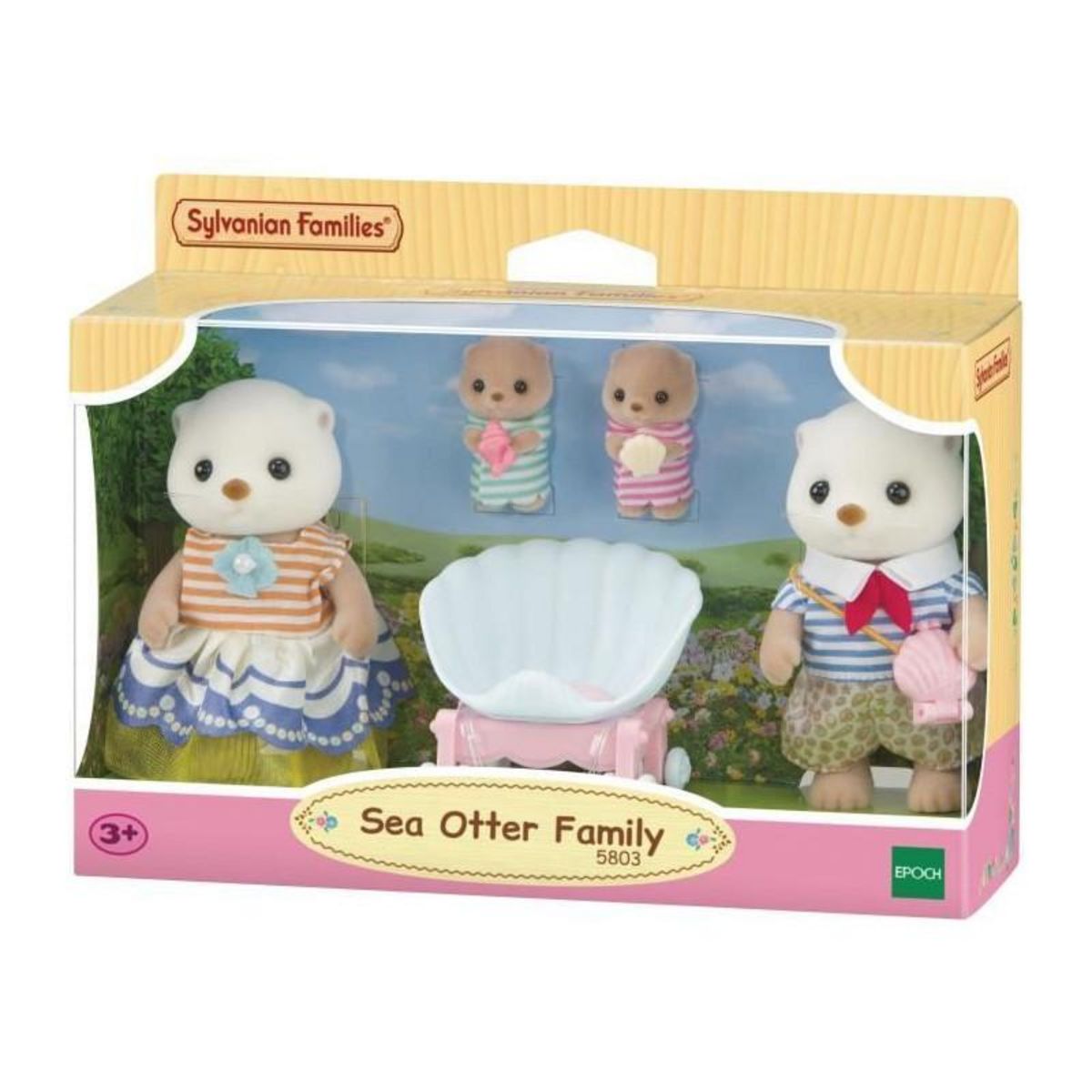 Sylvanian Families La famille Loutre de mer - SYLVANIAN FAMILIES - 5803