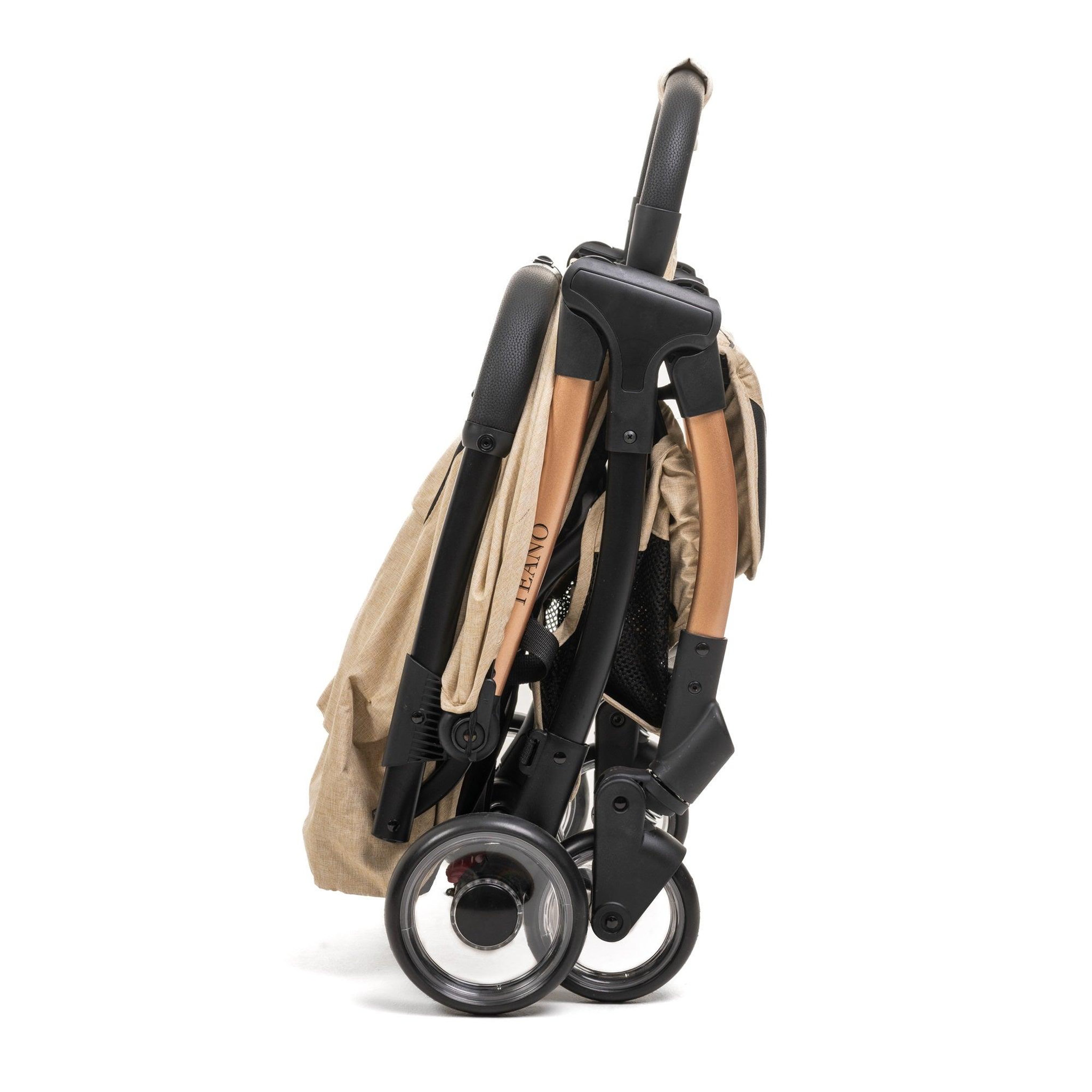Voir la diapositive 4 : BEBELISSIMO Bebelissimo - Poussette bébé Citadine Ultra Compacte - De 0 à 36 mois - Teano - beige