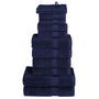 Voir la diapositive 1 : VIDAXL Ensemble de serviettes de qualité supérieure SOLUND 12 pcs