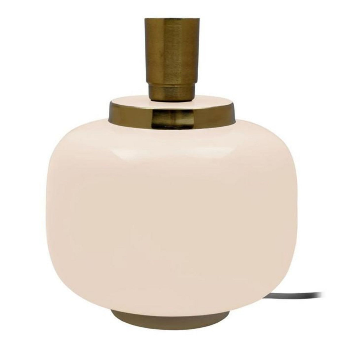 Paris Prix Lampe à Poser Design  Sculpa  25cm Rose Poudré & Or