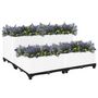 Voir la diapositive 2 : VIDAXL Lit sureleve 80x80x38 cm Polypropylene
