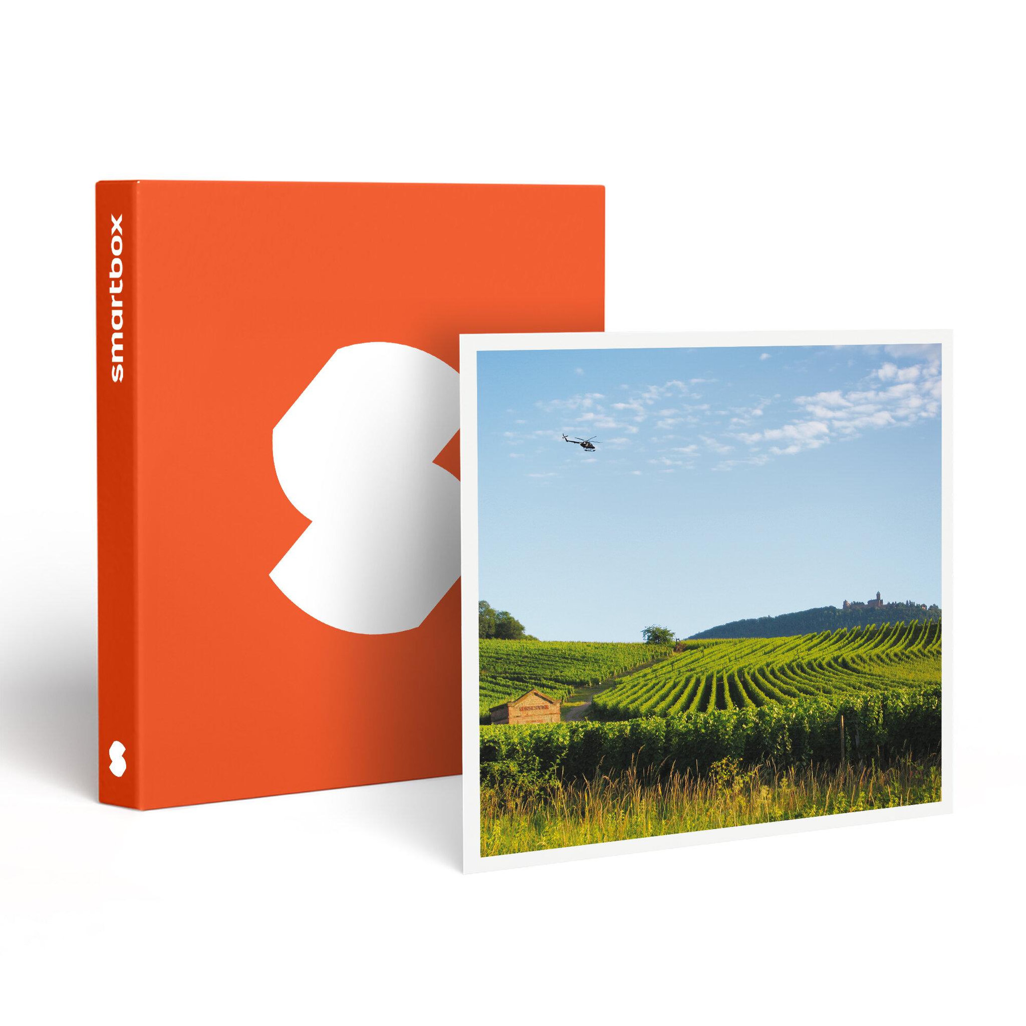 Smartbox Vol en hélicoptère de 15 min pour 2 au-dessus de strasbourg - coffret cadeau sport & aventure