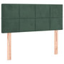 Voir la diapositive 2 : VIDAXL Tete de lit Vert fonce 80x5x78/88 cm Velours
