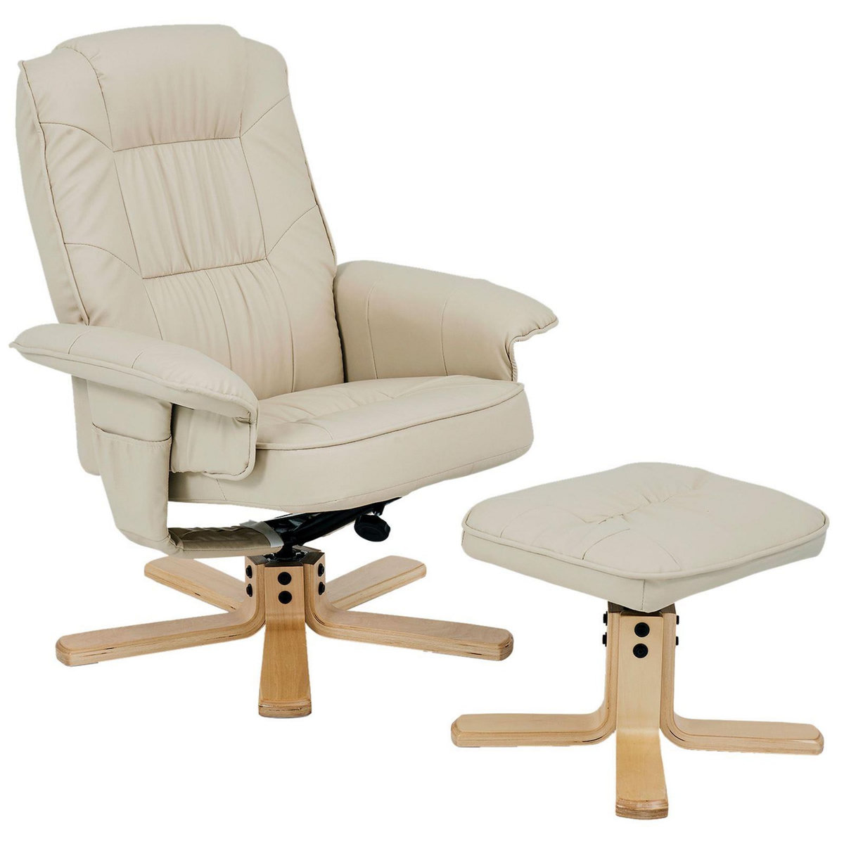 Fauteuil Relax CHARLY Beige
