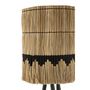 Voir la diapositive 2 : Paris Prix Abat-Jour Déco  Black Lombok  50cm Naturel