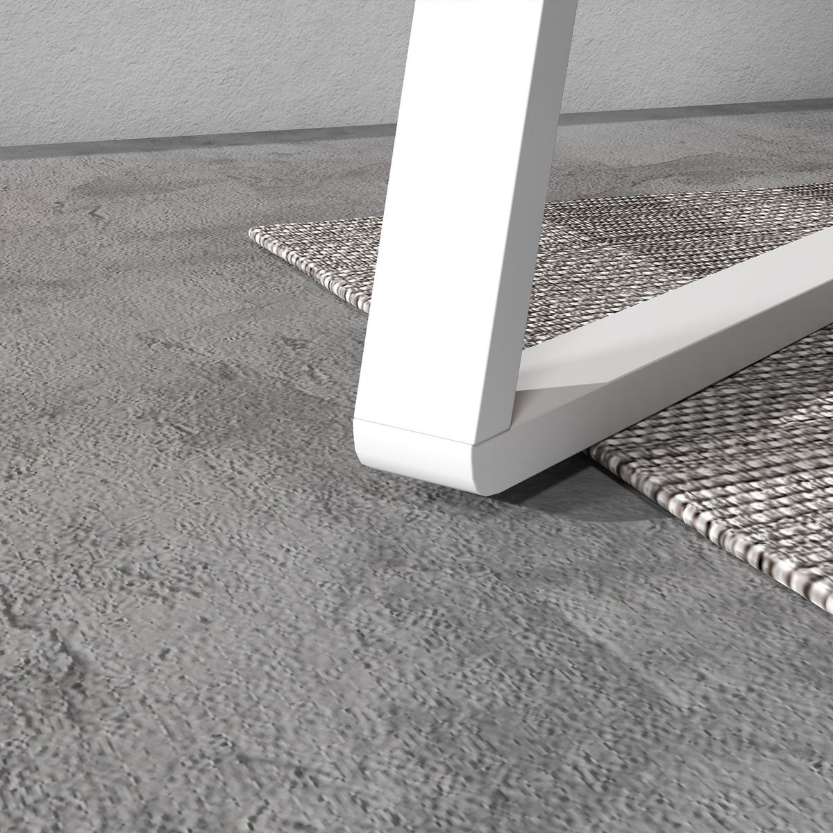 OUTSUNNY Balancelle de jardin design 3 places toit inclinaison réglable matelas fourni acier blanc tissu gris foncé