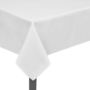 Voir la diapositive 2 : VIDAXL Nappes de table 5 pcs Blanc 130x130 cm