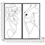 Voir la diapositive 6 : Paris Prix Lot de 2 Décorations Murales en Métal  Body  100cm Noir