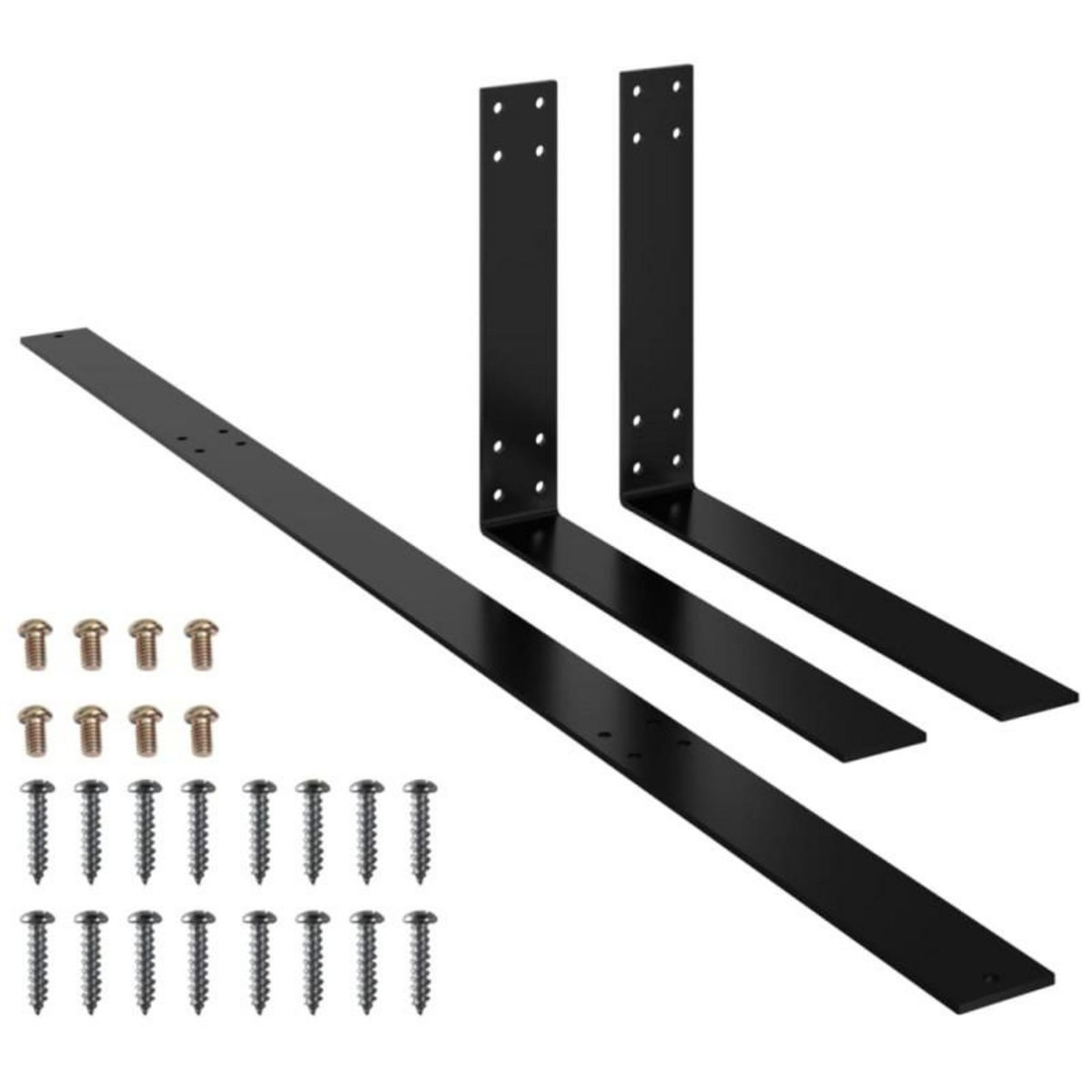 VIDAXL Dossier pour canapé palette Noir 110 cm Fer