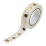 Voir la diapositive 2 : Toga Masking tape boules 10 m - Doré