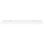 Voir la diapositive 4 : VIDAXL Etageres a rebord pour cadre photo 2 pcs Blanc 40x9x3 cm MDF