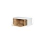 Voir la diapositive 4 : Table basse rotative 360° 1 porte avec rangement