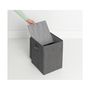 Voir la diapositive 3 : BRABANTIA Panier à linge empilable noir 35 litres
