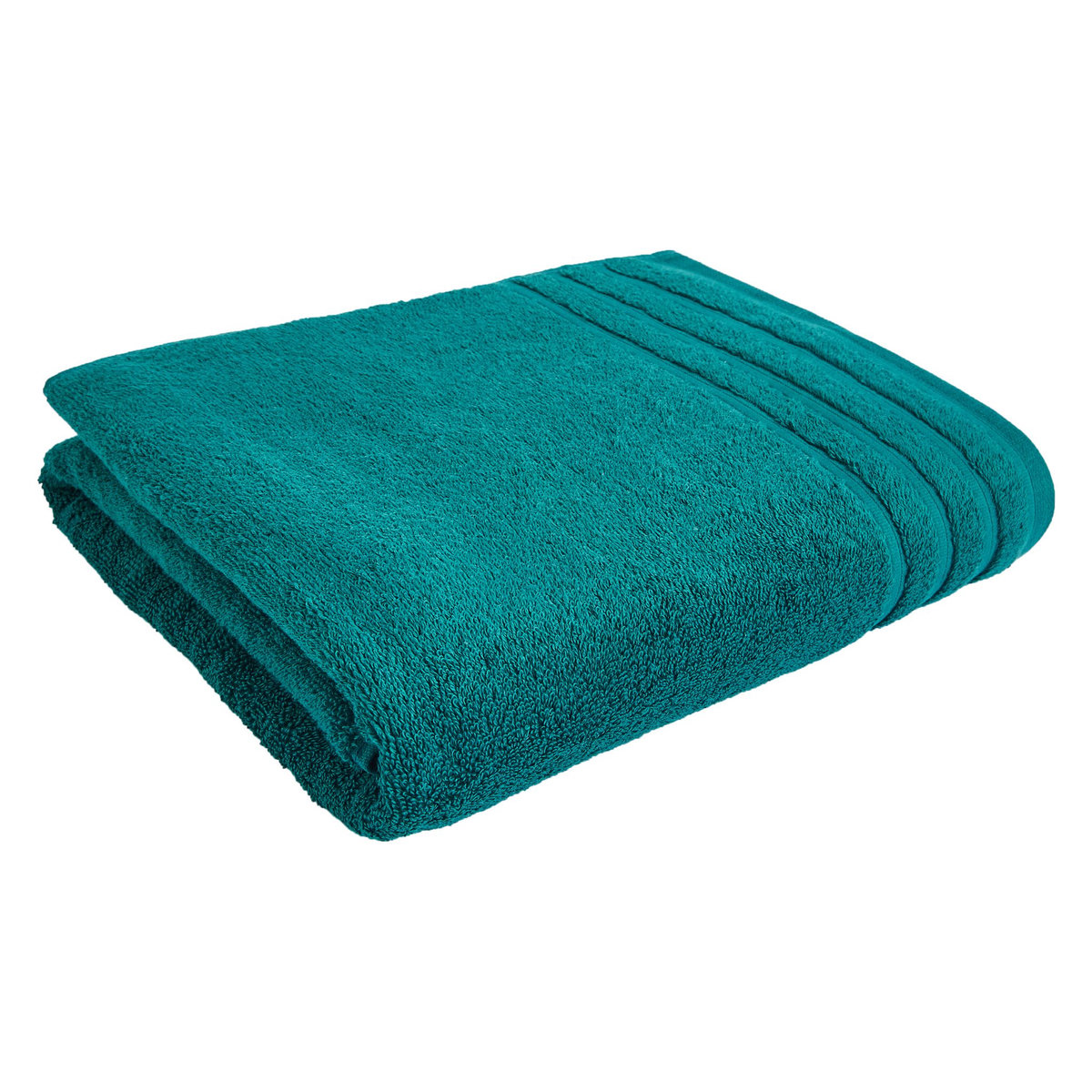 ACTUEL Maxi drap de bain uni en coton bouclé 500 gr/m2