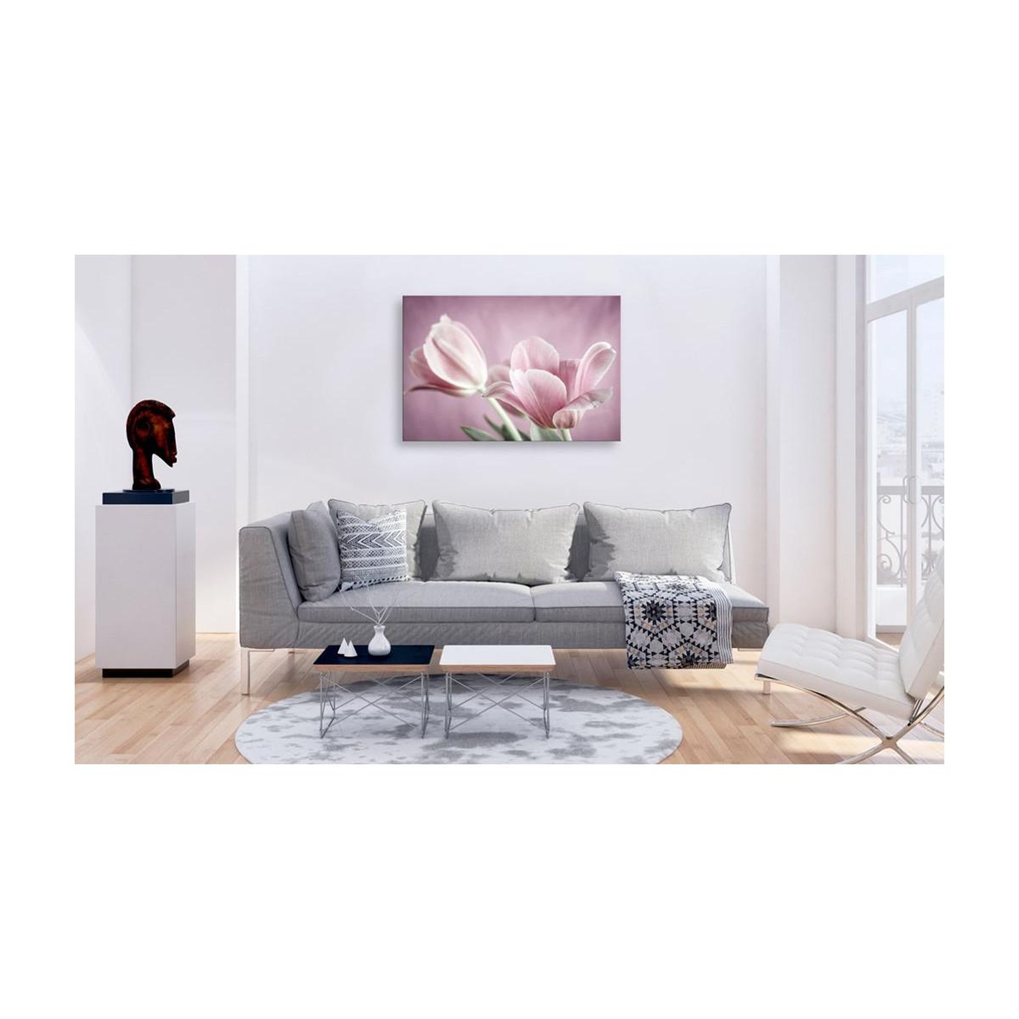 Voir la diapositive 2 : Paris Prix Tableau imprimé  romantic tulips