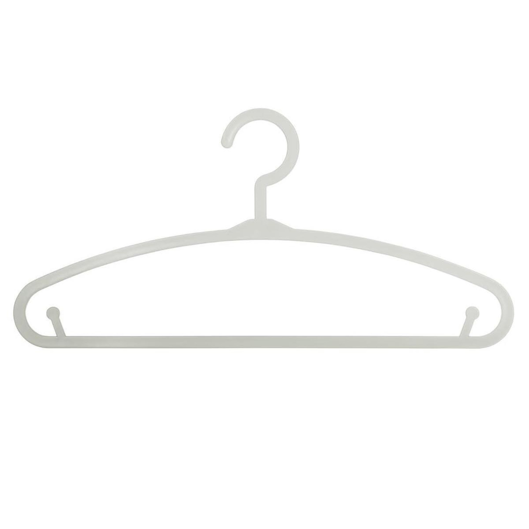 Voir la diapositive 2 : Atmosphera Kids Lot de 6 cintres pour enfant  basique  28cm gris