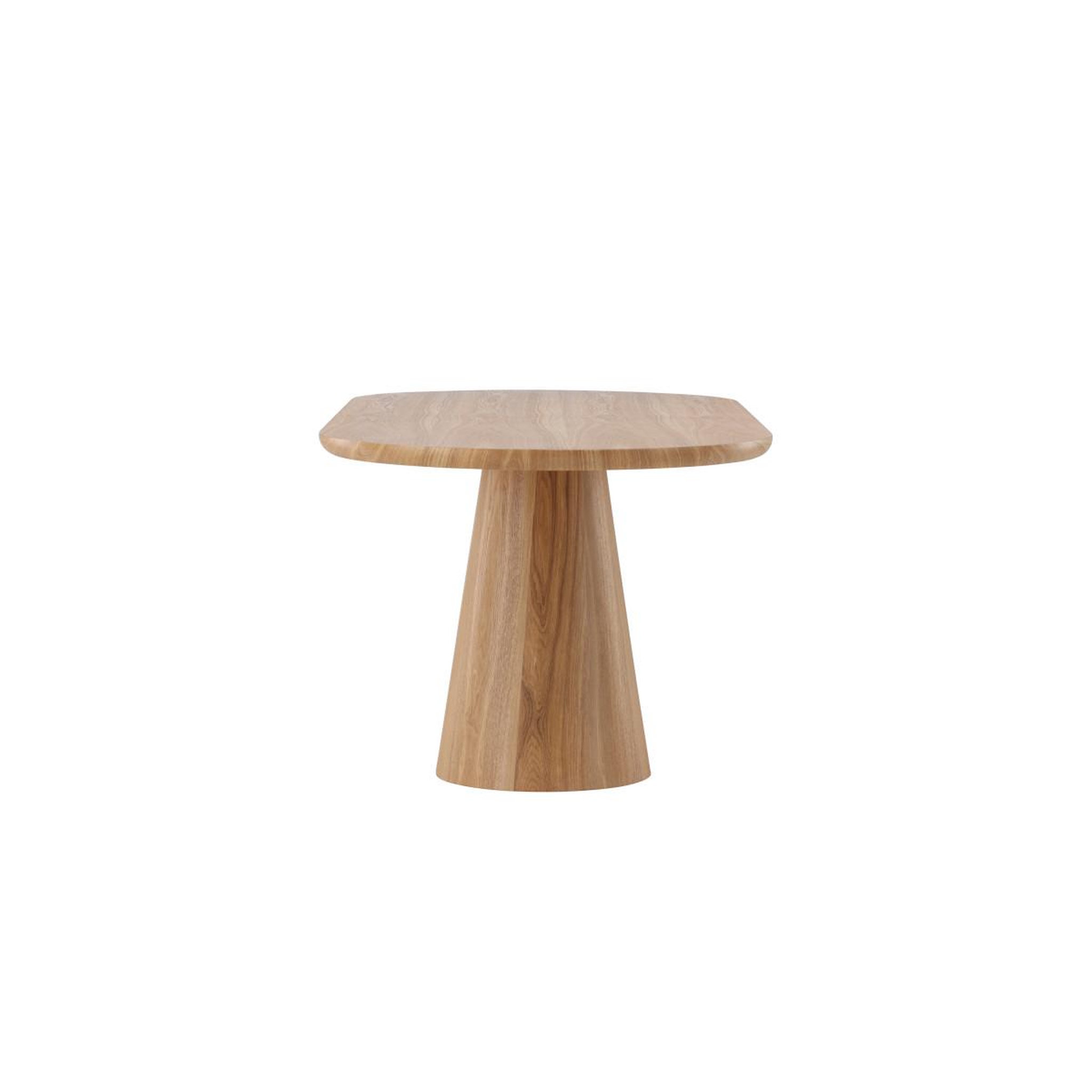 Voir la diapositive 4 : Paris Prix Table à manger ovale  stjarno  200cm naturel