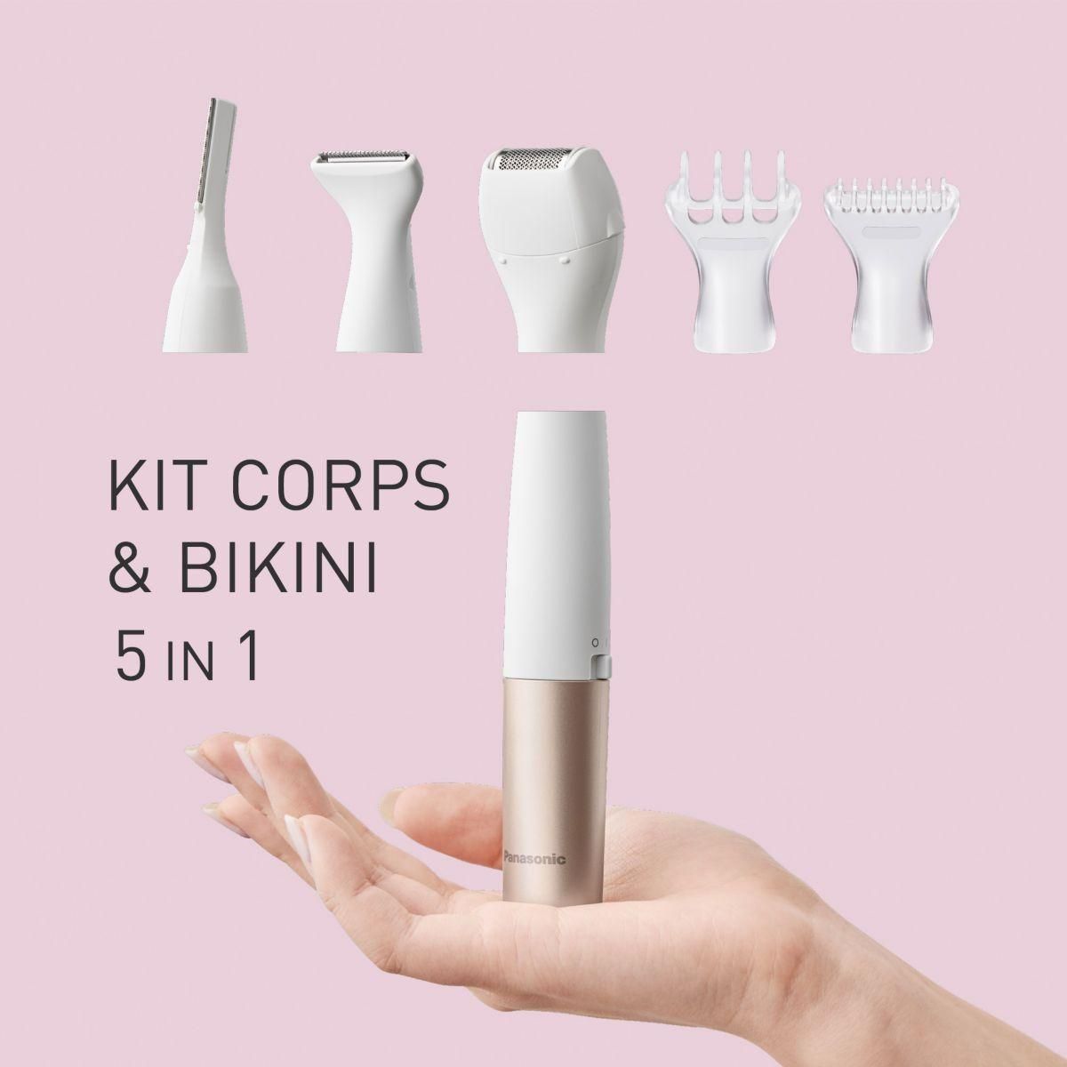 PANASONIC Tondeuse bikini ES-WM31-P301 5en1