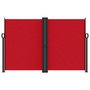 Voir la diapositive 3 : VIDAXL Auvent lateral retractable rouge 160x600 cm