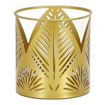 Paris Prix Photophore Déco  Ciselé  11cm Or