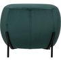 Voir la diapositive 2 : TOILINUX 2 Tabourets design velours Calabaza