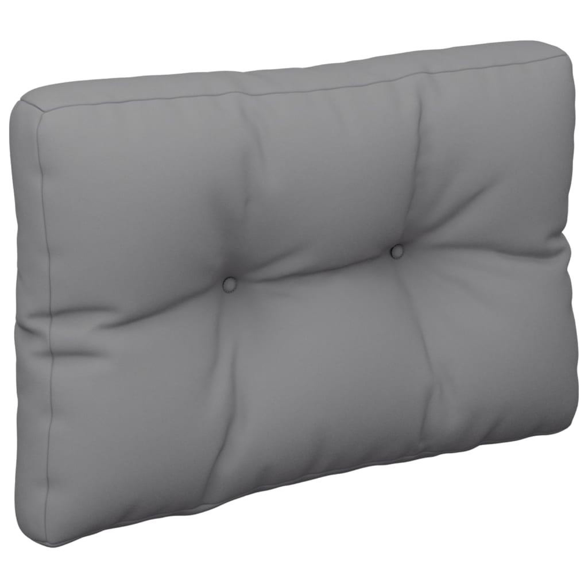 Voir la diapositive 4 : VIDAXL Coussin de palette gris 60x40x12 cm tissu