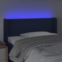 Voir la diapositive 4 : VIDAXL Tete de lit a LED Bleu 103x16x78/88 cm Tissu
