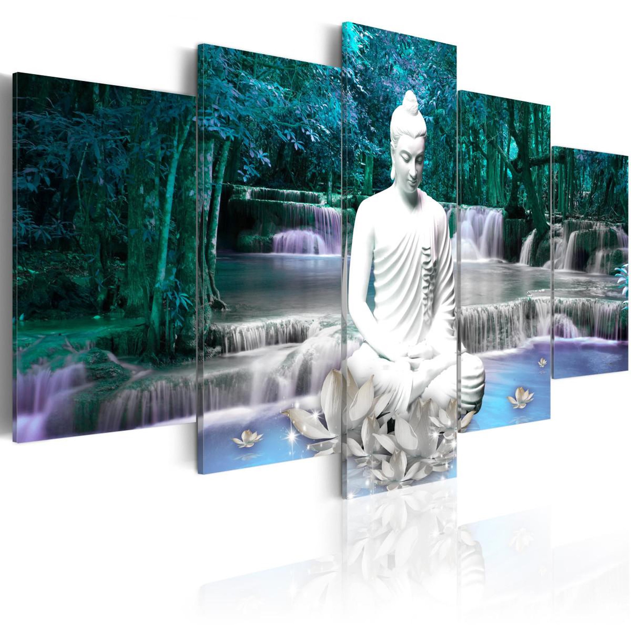 Voir la diapositive 1 : Paris Prix Tableau Imprimé  Azure Prayer